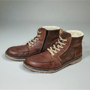 Rieker Men's Vintage Vantette Herresko Suede Boots Size EU 45/US 11.5-12